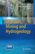 Cover: Uranium, Mining and Hydrogeology - Springer