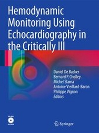 Abbildung von: Hemodynamic Monitoring Using Echocardiography in the Critically Ill - Springer