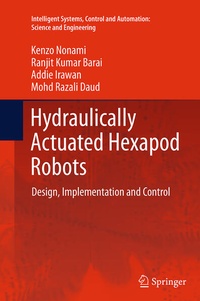 Enlarge image Cover: Hydraulically Actuated Hexapod Robots - Springer
