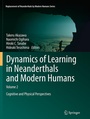 Cover: Dynamics of Learning in Neanderthals and Modern Humans Volume 2 - Springer