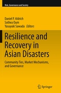 Cover: Resilience and Recovery in Asian Disasters - Springer