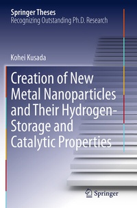 Abbildung von: Creation of New Metal Nanoparticles and Their Hydrogen-Storage and Catalytic Properties - Springer