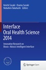 Cover: Interface Oral Health Science 2014 - Springer
