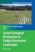 Cover: Social-Ecological Restoration in Paddy-Dominated Landscapes - Springer