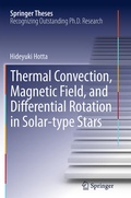 Cover: Thermal Convection, Magnetic Field, and Differential Rotation in Solar-type Stars - Springer
