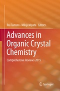 Cover: Advances in Organic Crystal Chemistry - Springer