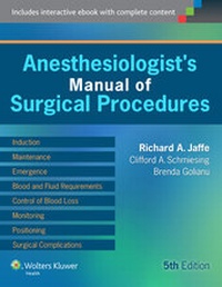 Abbildung von: Anesthesiologist's Manual of Surgical Procedures - Lippincott Williams and Wilkins