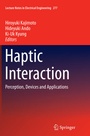 Cover: Haptic Interaction - Springer