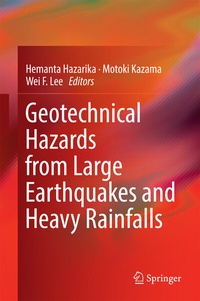 Abbildung von: Geotechnical Hazards from Large Earthquakes and Heavy Rainfalls - Springer