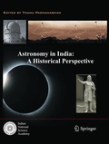 Cover: Astronomy in India: A Historical Perspective - Springer