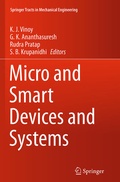 Cover: Micro and Smart Devices and Systems - Springer