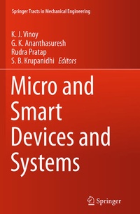 Enlarge image Cover: Micro and Smart Devices and Systems - Springer