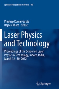 Abbildung von: Laser Physics and Technology - Springer