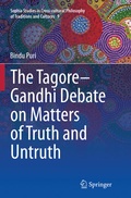 Cover: The Tagore-Gandhi Debate on Matters of Truth and Untruth - Springer