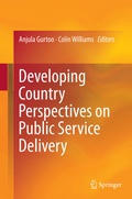 Cover: Developing Country Perspectives on Public Service Delivery - Springer