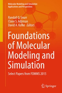 Enlarge image Cover: Foundations of Molecular Modeling and Simulation - Springer