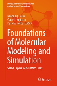Enlarge image Cover: Foundations of Molecular Modeling and Simulation - Springer