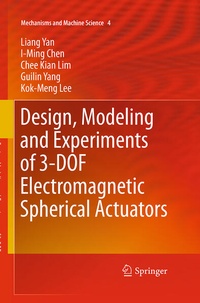 Enlarge image Cover: Design, Modeling and Experiments of 3-DOF Electromagnetic Spherical Actuators - Springer