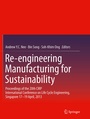 Cover: Re-engineering Manufacturing for Sustainability - Springer