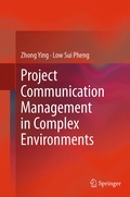 Cover: Project Communication Management in Complex Environments - Springer