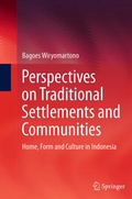 Cover: Perspectives on Traditional Settlements and Communities - Springer