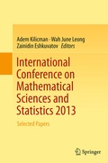 Cover: International Conference on Mathematical Sciences and Statistics 2013 - Springer