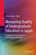 Cover: Measuring Quality of Undergraduate Education in Japan - Springer