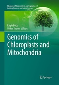 Cover: Genomics of Chloroplasts and Mitochondria - Springer