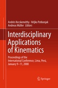 Cover: Interdisciplinary Applications of Kinematics - Springer