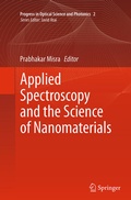 Cover: Applied Spectroscopy and the Science of Nanomaterials - Springer