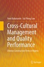 Cover: Cross-Cultural Management and Quality Performance - Springer