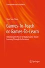 Cover: Games-To-Teach or Games-To-Learn - Springer