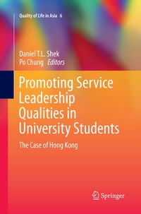 Enlarge image Cover: Promoting Service Leadership Qualities in University Students - Springer