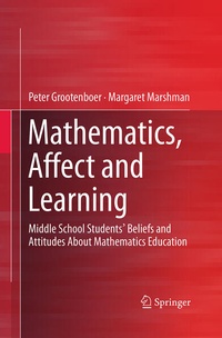 Enlarge image Cover: Mathematics, Affect and Learning - Springer