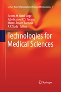 Cover: Technologies for Medical Sciences - Springer