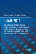 Cover: ICAME 2011 - Springer