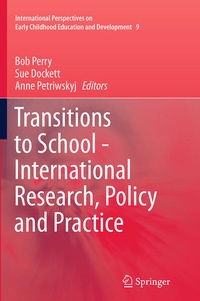 Enlarge image Cover: Transitions to School - International Research, Policy and Practice - Springer