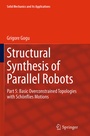 Cover: Structural Synthesis of Parallel Robots - Springer