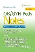 Cover: Ob/Gyn Peds Notes 3e - F.A. Davis Company