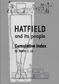 Cover: Hatfield and its People - Hatfield Local History Society