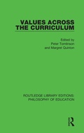 Cover: Values Across the Curriculum - Routledge