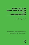 Bild: Education and the Value of Knowledge - Routledge