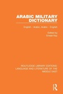 Cover: Arabic Military Dictionary - Routledge