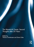 Cover: The Maastricht Treaty: Second Thoughts after 20 Years - Routledge