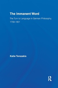 Enlarge image Cover: The Immanent Word - Routledge