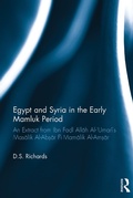 Cover: Egypt and Syria in the Early Mamluk Period - Routledge