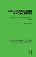 Cover: Education and Knowledge - Routledge