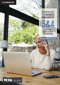 Abbildung von: Cambridge VCE Business Management Units 3 and 4 Pack (Textbook and Interactive Textbook) - Cambridge University Press