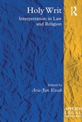 Cover: Holy Writ - Routledge