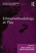 Cover: Ethnomethodology at Play - Routledge